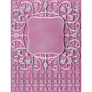 Spellbinders Embossing Folder - Ornate Label