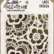 Tim Holtz Stencil - Lace