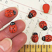 9x13mm Ladybugs*