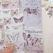 Lavender Butterflies 6x6 Paper Pad