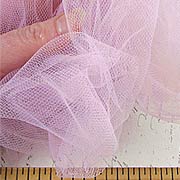 Tulle Netting - 6 Inch Wide - Light Pink