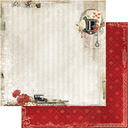 Love Story Scrapbook Paper - Twenty One