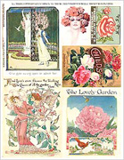 The Lovely Garden Collage Sheet