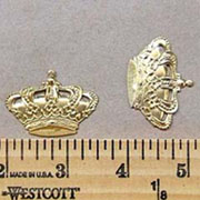 Large Brass Crown