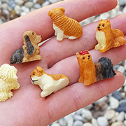 Assorted Mini Dogs - 3/4 Inch Tall