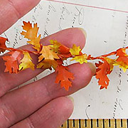 Tiny Oak Leaf Garland