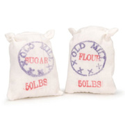 Miniature Flour and Sugar Sacks