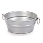 Miniature Metal Wash Tub