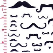 Die-Cut Mustaches