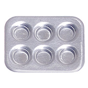 Silver Muffin Pan