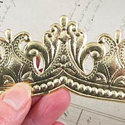 Narrow Gold Dresden Diadem or Crown