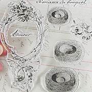 Nest Amour Clear Stamp Set*