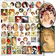 Pendants: Multiple Sizes/Shapes Collage Sheet