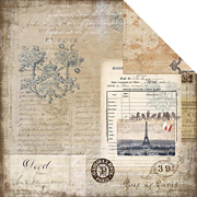 Glamour & Grunge Scrapbook Paper - The Old World