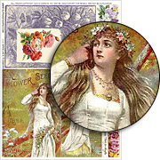Ophelias Flowers Collage Sheet
