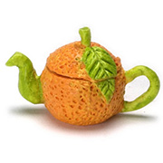 Orange Teapot