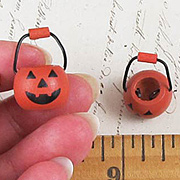 Miniature Jack-o-Lantern Pail