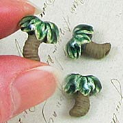 Ceramic Palm Tree Bead