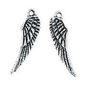 Pewter Angel Wings
