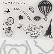 Framelits Dies & Stamp Set - Bonjour Paris