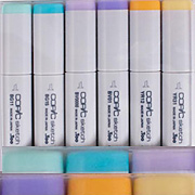 Copic Sketch Marker Set - Pale Pastels