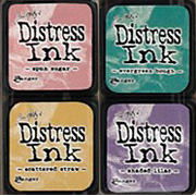 Distress Mini Ink Kit - Kit 4 - Pastels
