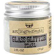 Art Ingredients Glass Glitter - Pearl