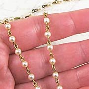 Pearl Rosary Chain