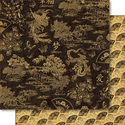 Bird Song Pearls of Wisdom Scrapbook Paper