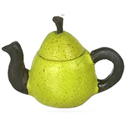 Green Pear Teapot