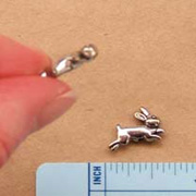 Pewter Rabbit Beads