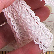 Vintage Lace Tape - Antique Pink