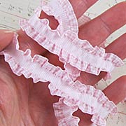 Pink Ruffled Ribbon