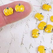 Tiny Pumpkin Charms*