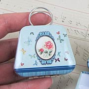 Miniature Metal Purse Tins