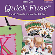 Quick Fuse Iron-On Inkjet Fabric Sheets