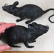 Large Plastic Rats