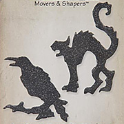 Movers and Shapers Magnetic Die Set - Mini Cat & Raven