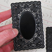 Black Dresden Doily Frame