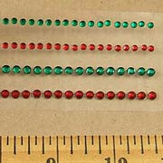 Red & Green Rhinestones