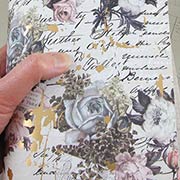 Vintage Floral Scrapbook Paper - The Good News