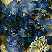 Botanica Sugared Mini Blooms - Royal Blue