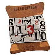 Tim Holtz Ruler Ribbon