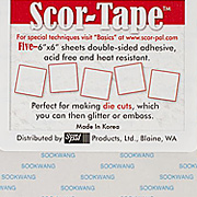 Scor-Tape - 6x6 Sheets*
