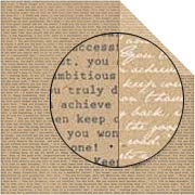 Accomplished Scribe Scrapbook Paper
