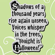 Shadows of a Thousand Years Cling Stamp