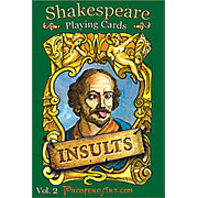 Shakespeare Insult Playing Cards