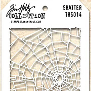 Tim Holtz Stencil - Shatter or Web