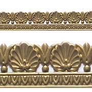 Embossed Brass Trim - Classical Shell