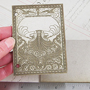 Etched Mini Book Covers - Ship